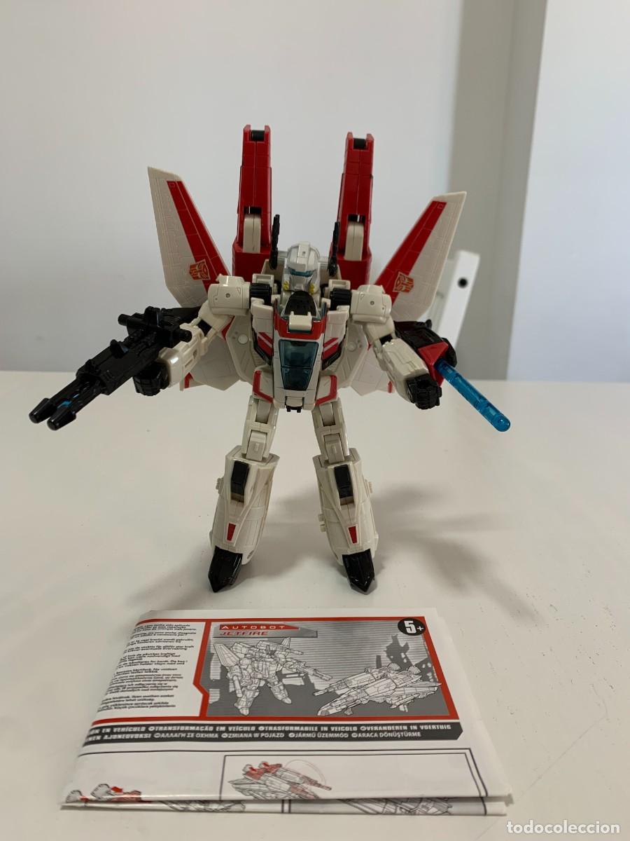 Figuras y mu&ntilde;ecos Transformers: TRANSFORMER JETFIRE completo y con libro de instrucciones - Foto 1