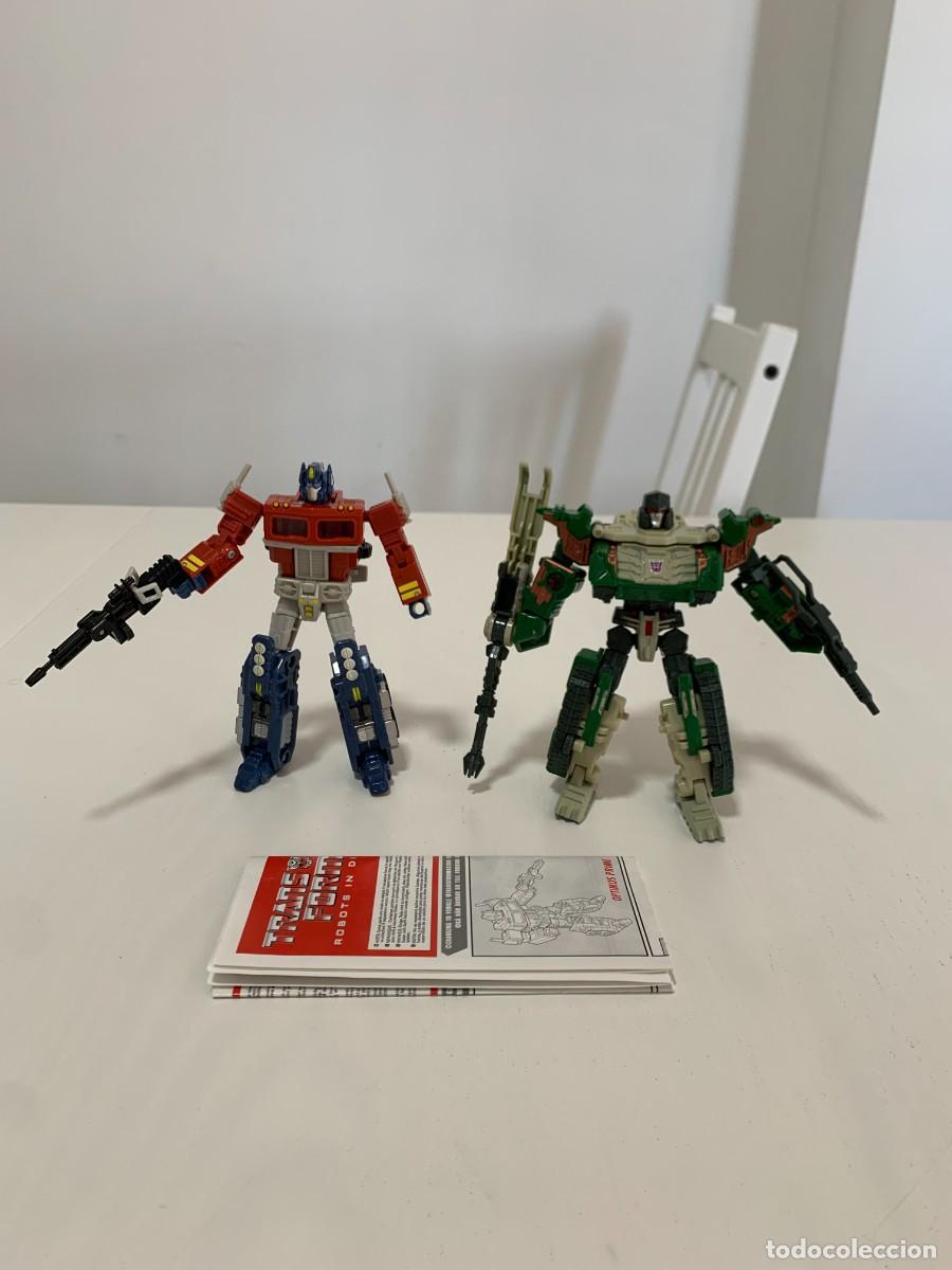 Figuras y mu&ntilde;ecos Transformers: TRANSFORMERS PACK OPTIMUS PRIME Y MEGATRON - Foto 1