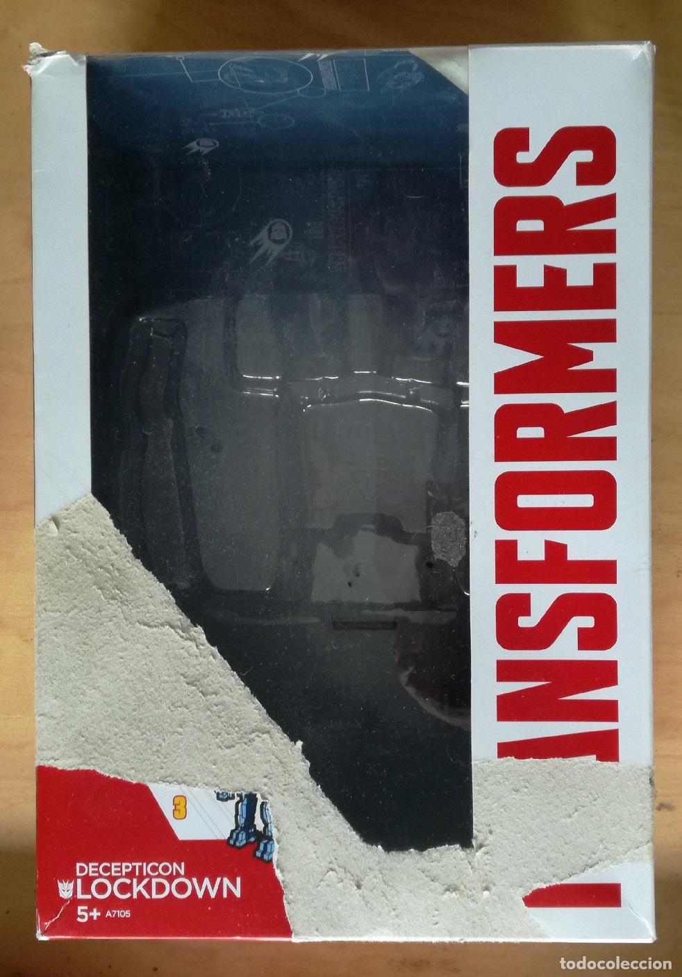Figuras y mu&ntilde;ecos Transformers: Figura Transformers Decepticon Lockdown, con caja - Foto 6