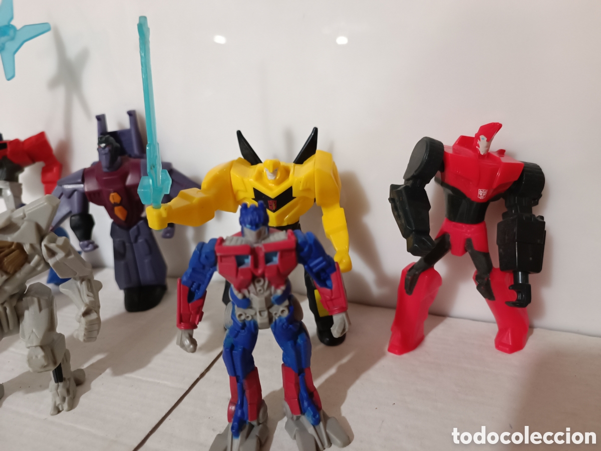 Figuras y mu&ntilde;ecos Transformers: Figuras Transformers burger King y McDonalds - Foto 2