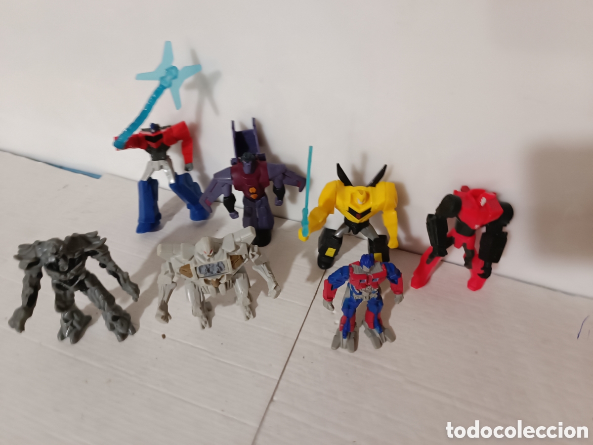 Figuras y mu&ntilde;ecos Transformers: Figuras Transformers burger King y McDonalds - Foto 4