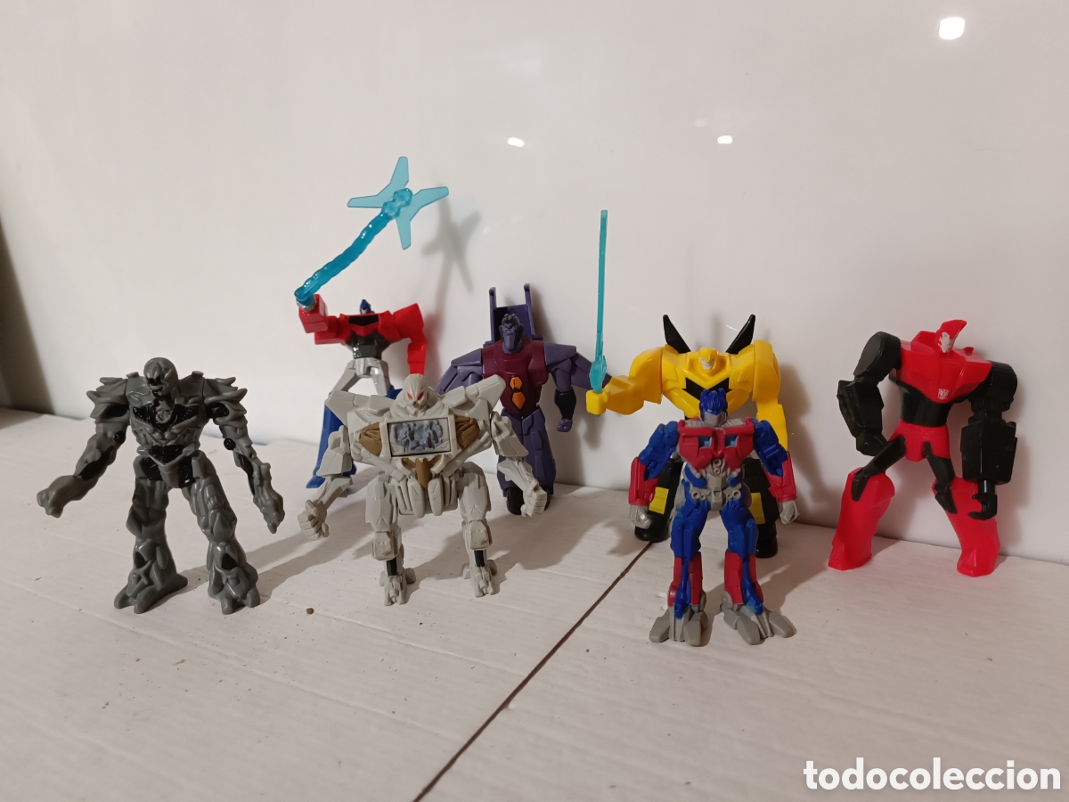 Figuras y mu&ntilde;ecos Transformers: Figuras Transformers burger King y McDonalds - Foto 1