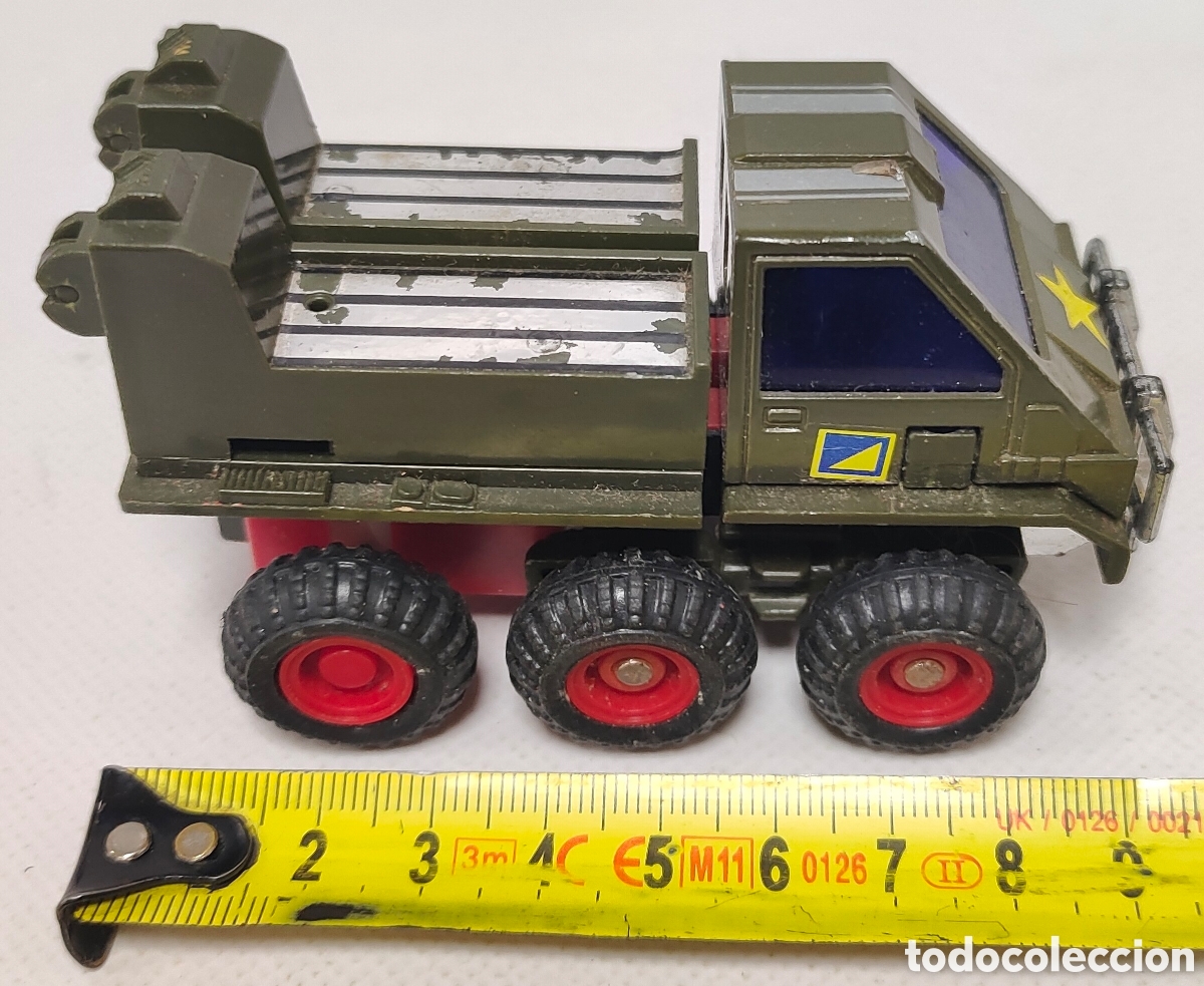 Figuras y mu&ntilde;ecos Transformers: Veh&iacute;culo Militar Transformable MC Toys Made In Macao - Foto 3