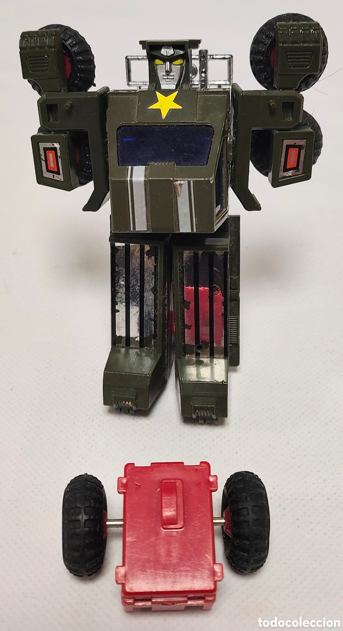 Figuras y mu&ntilde;ecos Transformers: Veh&iacute;culo Militar Transformable MC Toys Made In Macao - Foto 4