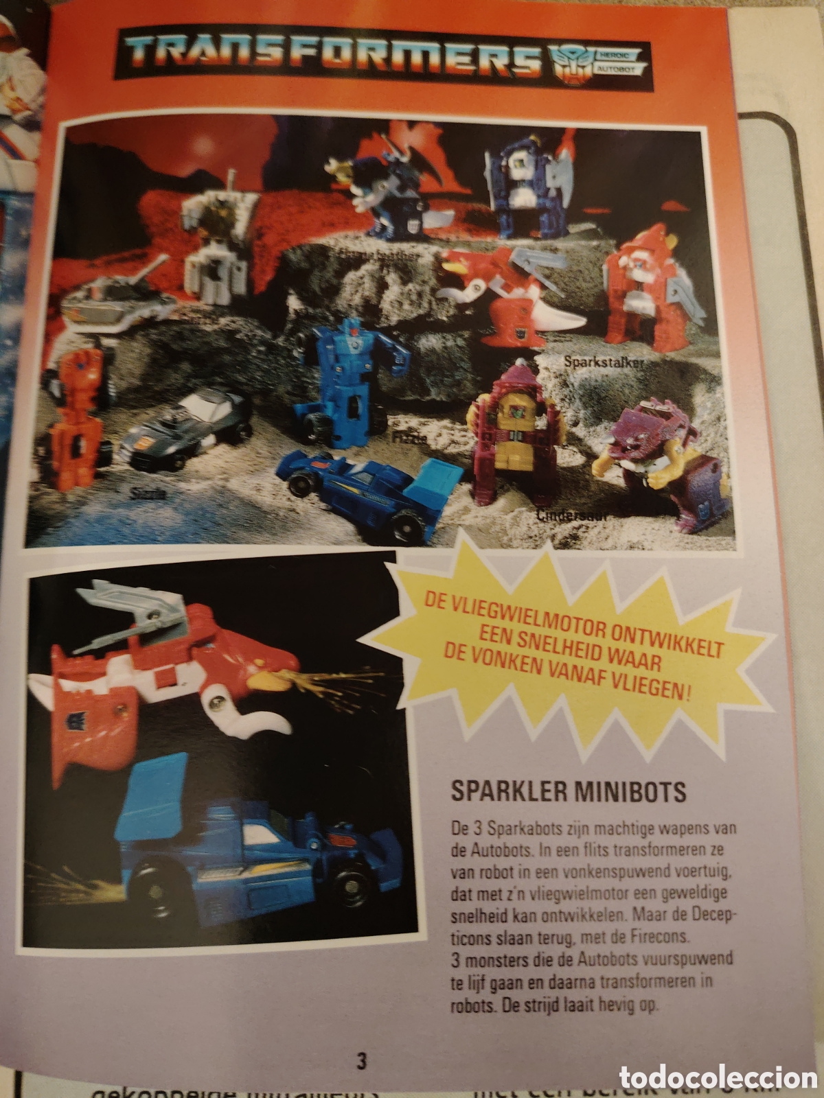 Figuras y mu&ntilde;ecos Transformers: Cat&aacute;logo Transformers en holand&eacute;s 1988 - Foto 2