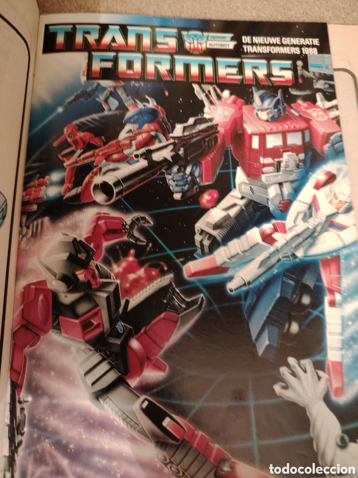 Figuras y mu&ntilde;ecos Transformers: Cat&aacute;logo Transformers en holand&eacute;s 1988 - Foto 1