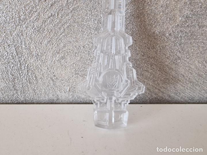 Figuras y mu&ntilde;ecos Transformers: TRANSFORMERS ESPADA ORIGINAL TRANSPARENTE MEGATRON - Foto 2