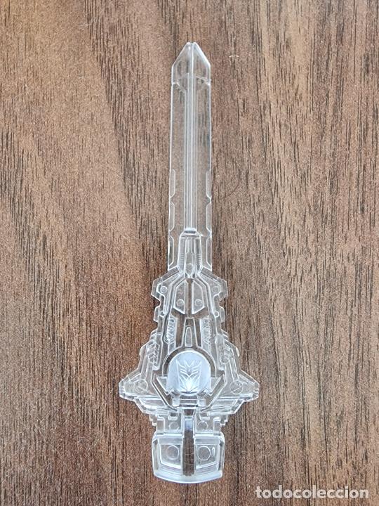 Figuras y mu&ntilde;ecos Transformers: TRANSFORMERS ESPADA ORIGINAL TRANSPARENTE MEGATRON - Foto 4
