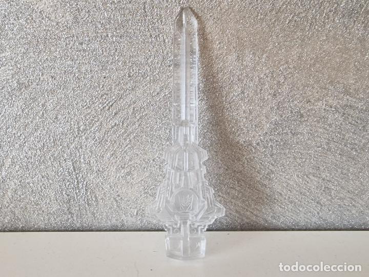 Figuras y mu&ntilde;ecos Transformers: TRANSFORMERS ESPADA ORIGINAL TRANSPARENTE MEGATRON - Foto 1