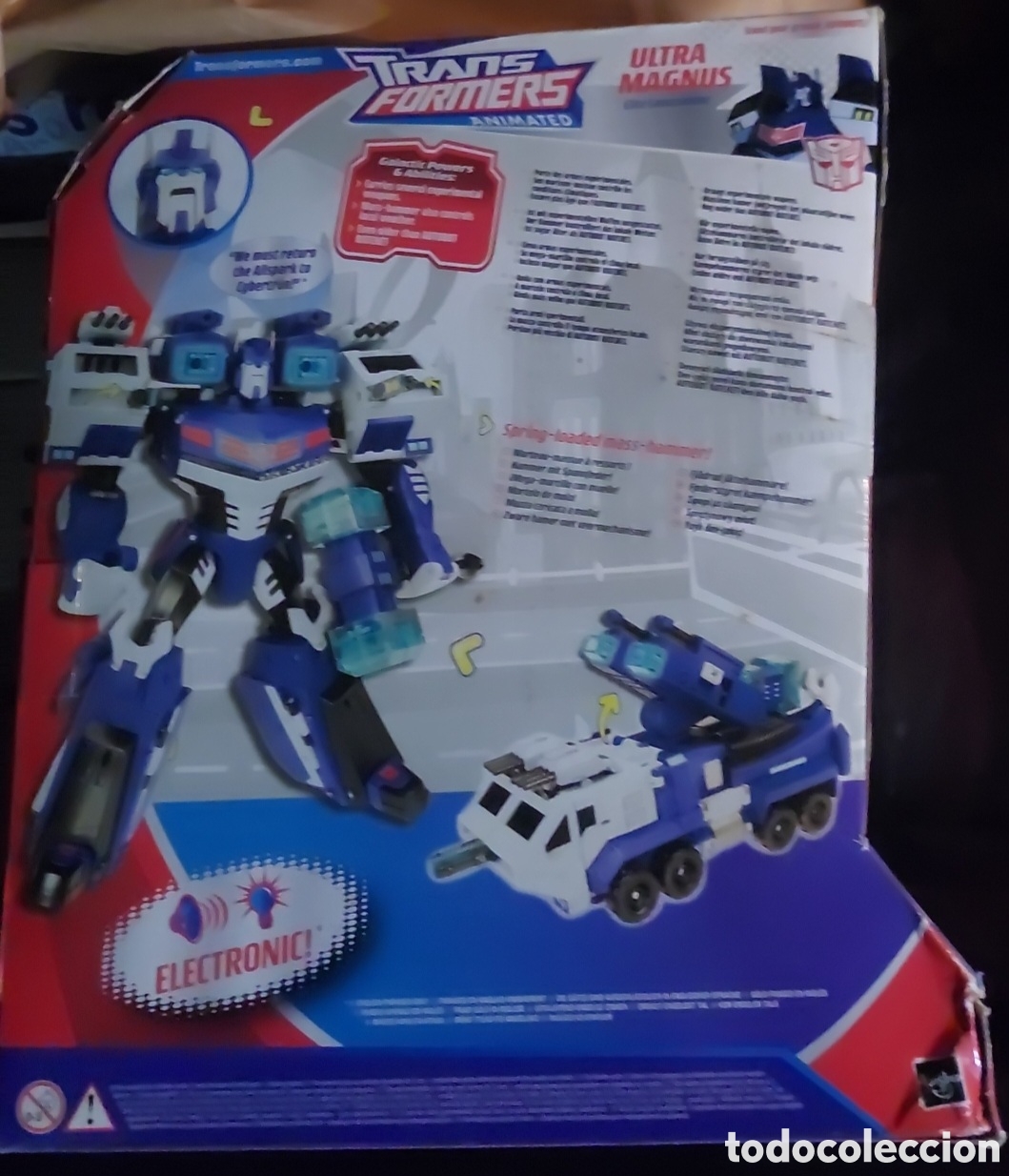 Figuras y mu&ntilde;ecos Transformers: Hasbro Transformers Animated Leader: Ultra Magnus - Foto 2