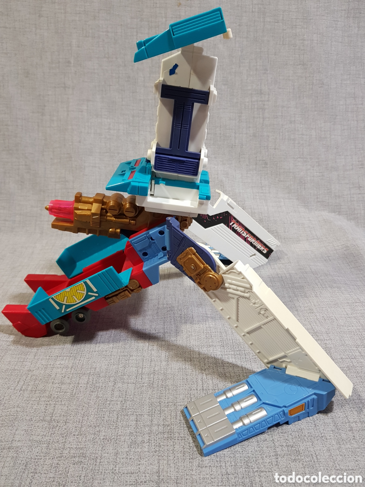Figuras y mu&ntilde;ecos Transformers: TRANSFORMERS G1 TURBO MASTERS THUNDER CLASH HASBRO 1992 - Foto 18