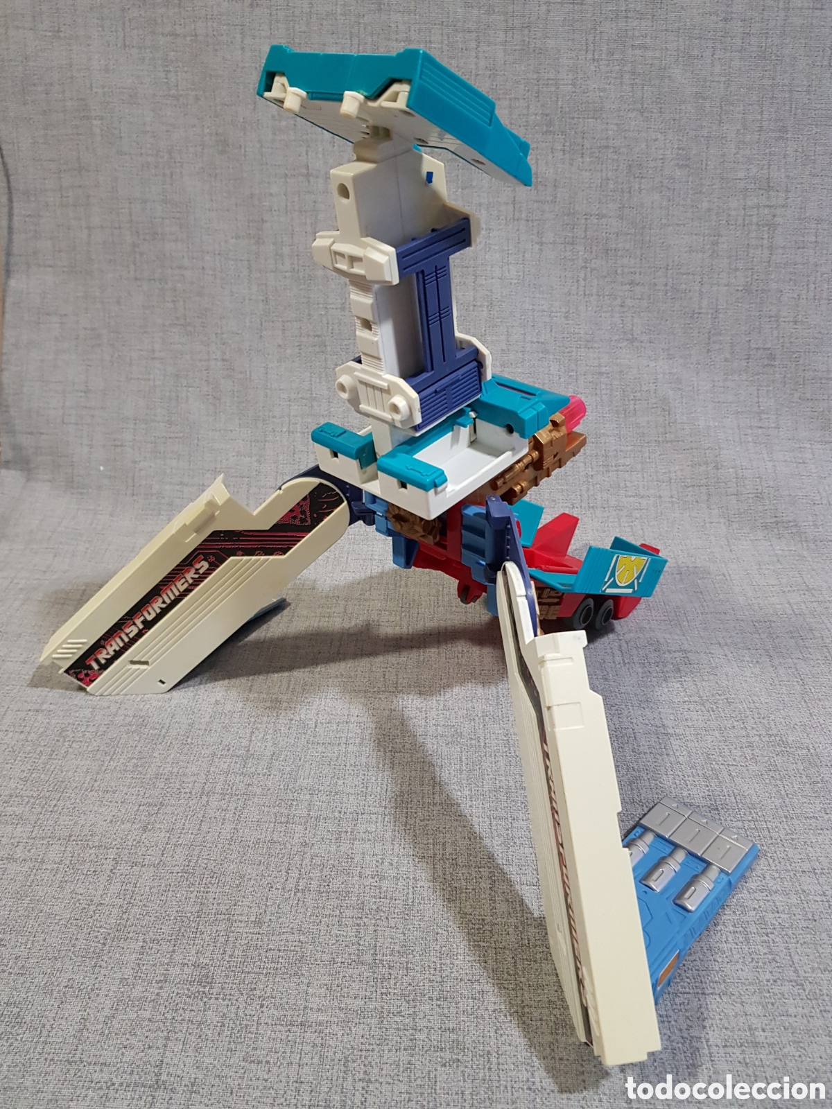 Figuras y mu&ntilde;ecos Transformers: TRANSFORMERS G1 TURBO MASTERS THUNDER CLASH HASBRO 1992 - Foto 20