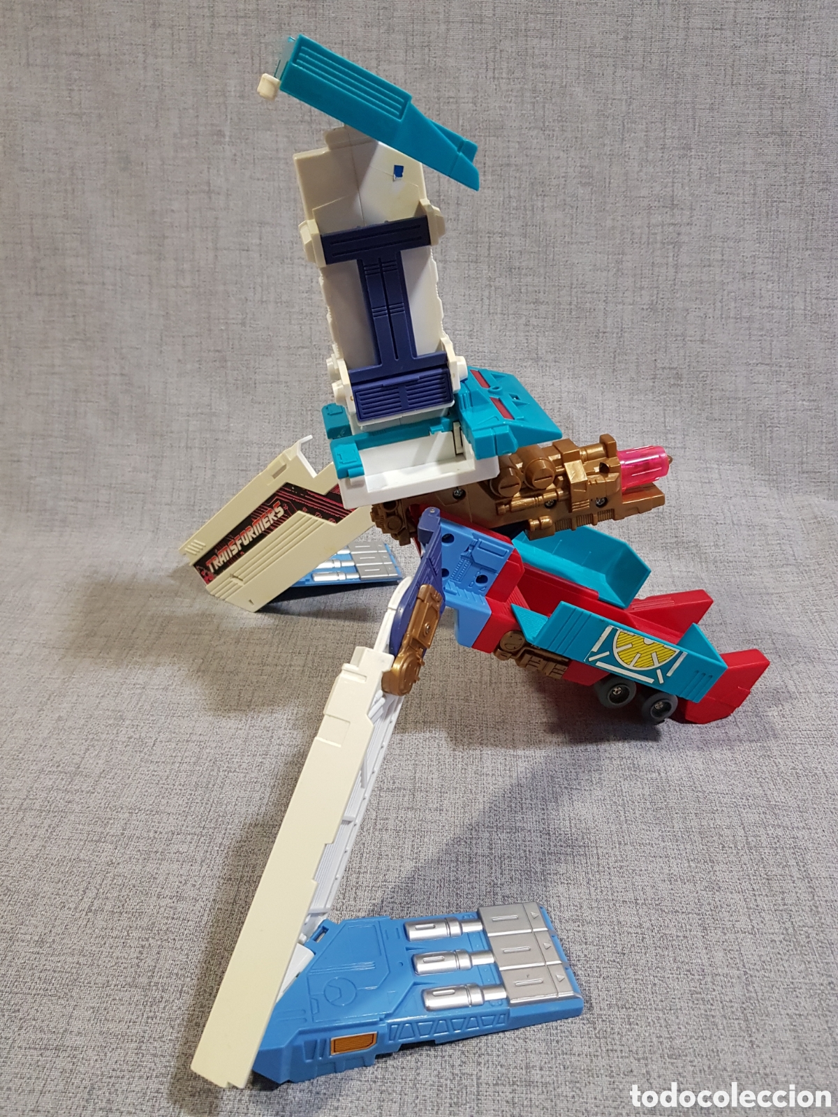 Figuras y mu&ntilde;ecos Transformers: TRANSFORMERS G1 TURBO MASTERS THUNDER CLASH HASBRO 1992 - Foto 21