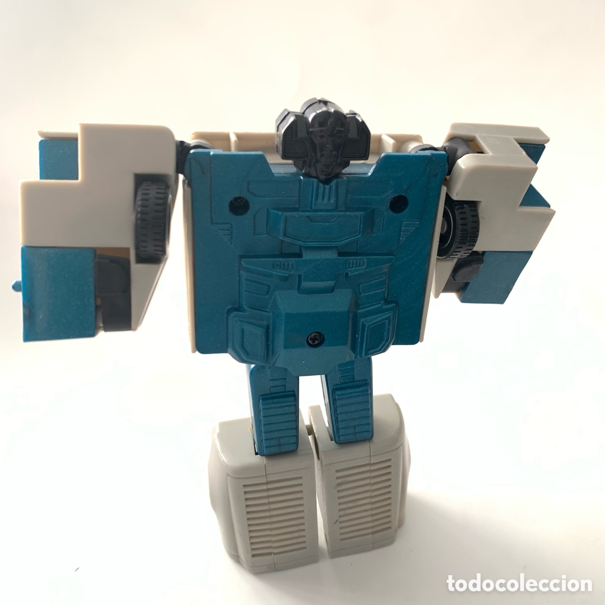 Figuras y mu&ntilde;ecos Transformers: Coche robot transformers a&ntilde;os 80-90 - Foto 3