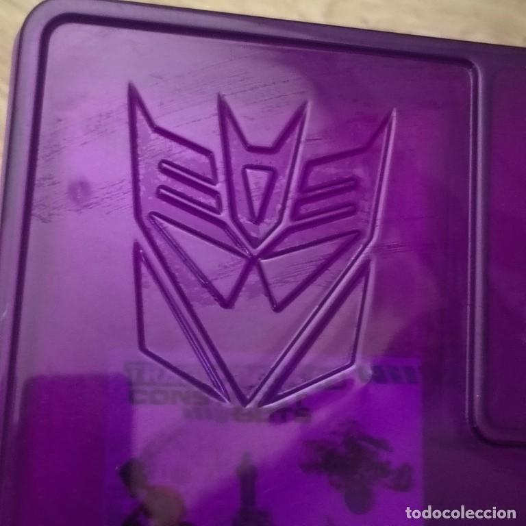 Figuras y mu&ntilde;ecos Transformers: CAJA PLASTICO TRANSFORMERS DECEPTICONS CONSTRUCT BOTS MEGATRON CON MANUAL HASBRO - Foto 4