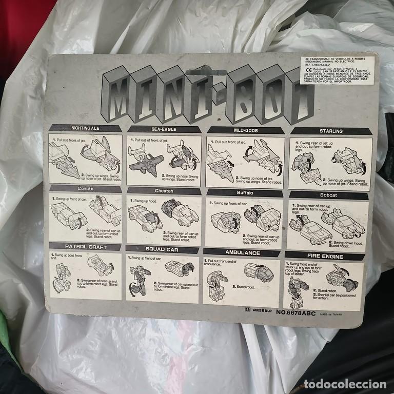 Figuras y mu&ntilde;ecos Transformers: BLISTER ROBOTS TRANSFORMABLES TRANSFORMERS MINI-BOT BOOTLEG MICROMASTERS VEHICULOS - Foto 2