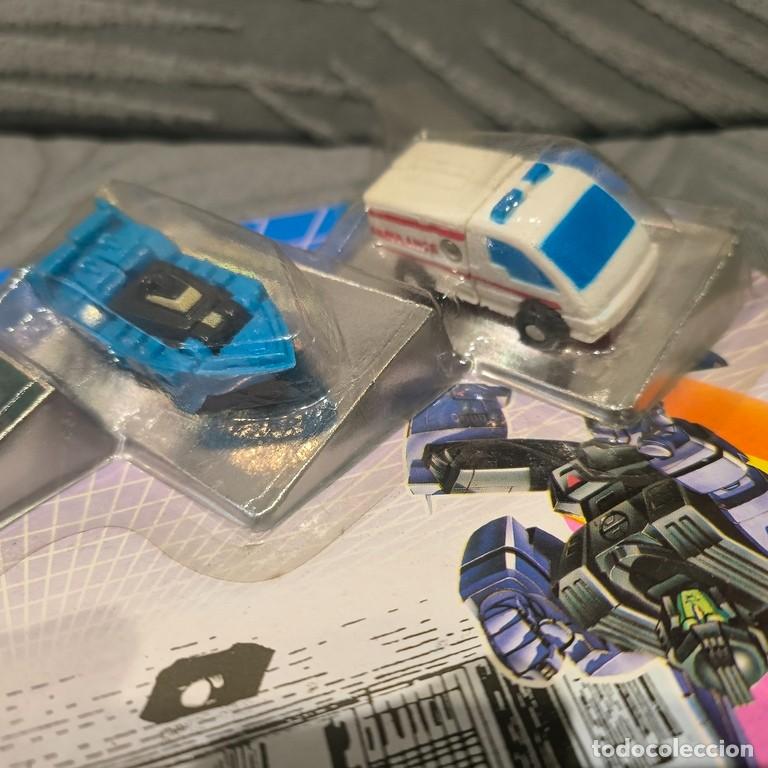 Figuras y mu&ntilde;ecos Transformers: BLISTER ROBOTS TRANSFORMABLES TRANSFORMERS MINI-BOT BOOTLEG MICROMASTERS VEHICULOS - Foto 4