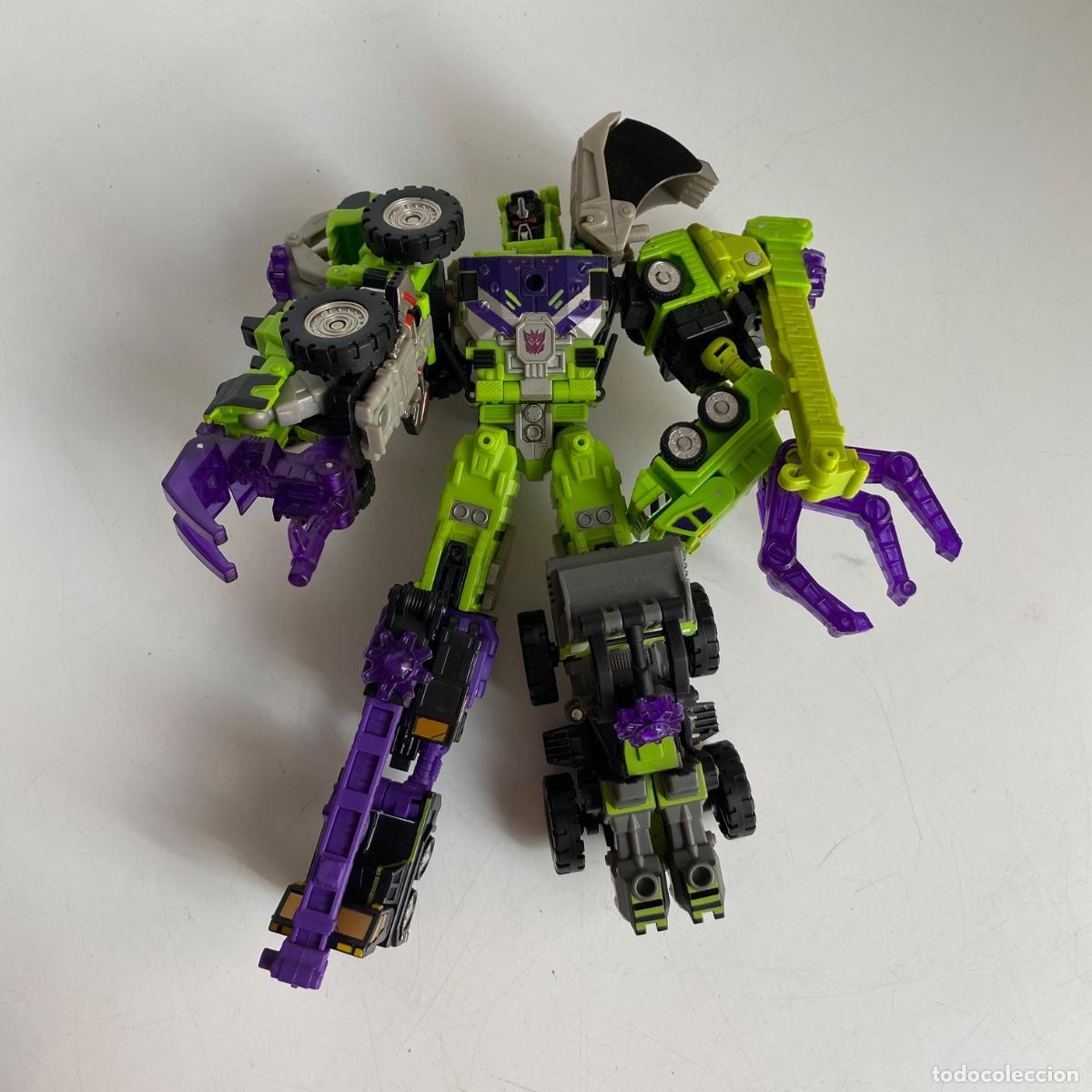 Figuras y mu&ntilde;ecos Transformers: figura mu&ntilde;eco Hasbro TRANSFORMERS Constructicon Devastator Decepticon scavenger-scrapper-bonecrushe - Foto 1
