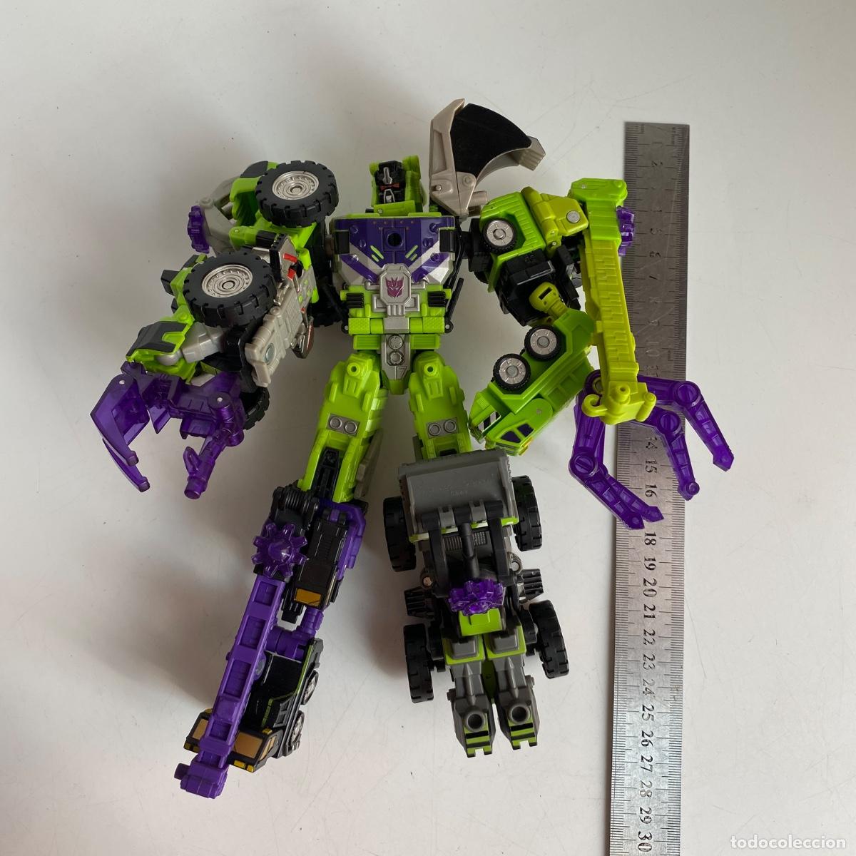 Figuras y mu&ntilde;ecos Transformers: figura mu&ntilde;eco Hasbro TRANSFORMERS Constructicon Devastator Decepticon scavenger-scrapper-bonecrushe - Foto 2