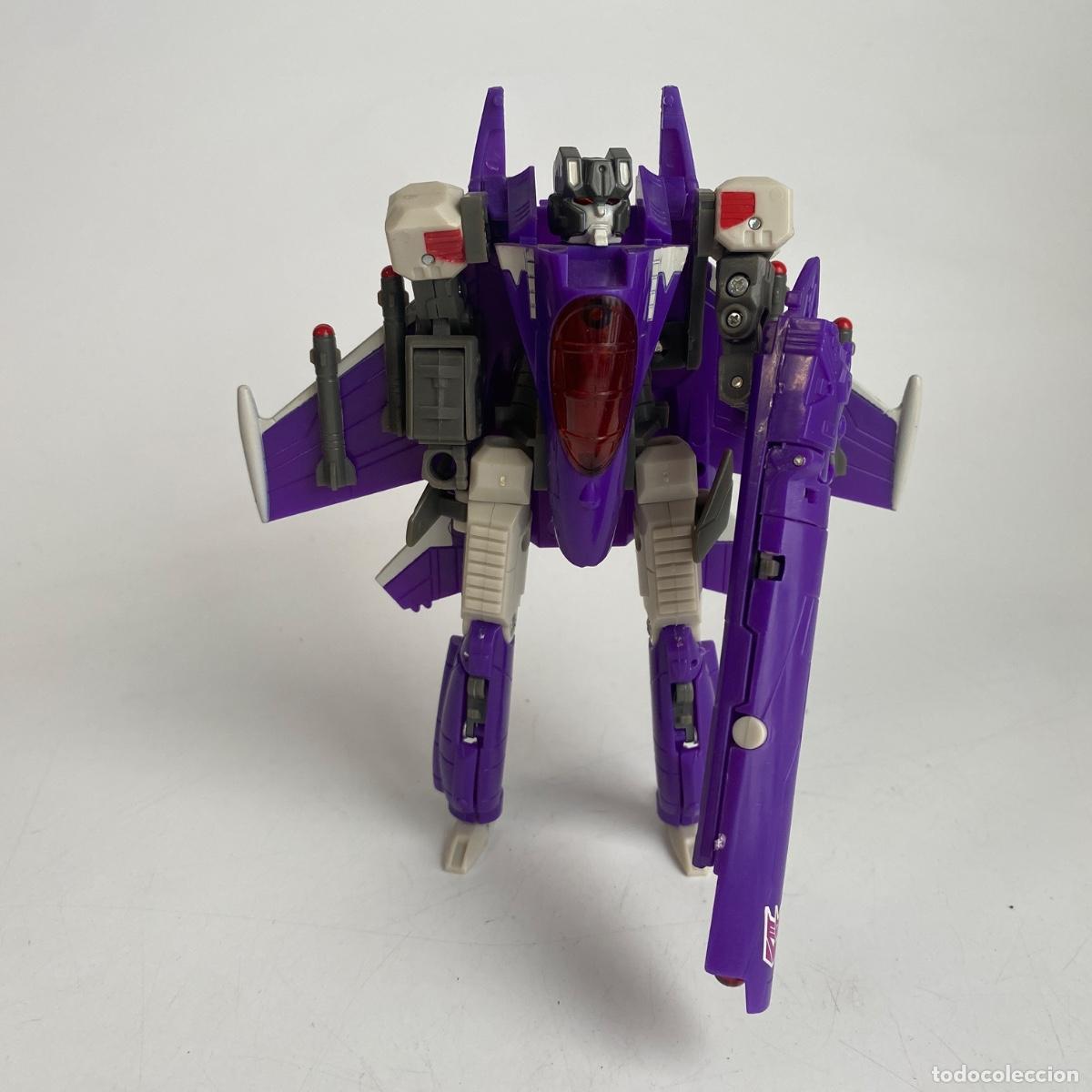 Figuras y mu&ntilde;ecos Transformers: figura mu&ntilde;eco Transformers Skywarp Cybertron deluxe class - Foto 1