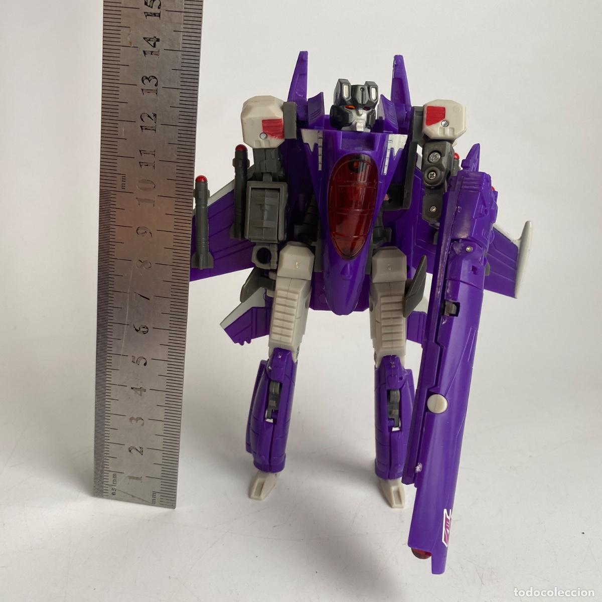 Figuras y mu&ntilde;ecos Transformers: figura mu&ntilde;eco Transformers Skywarp Cybertron deluxe class - Foto 2