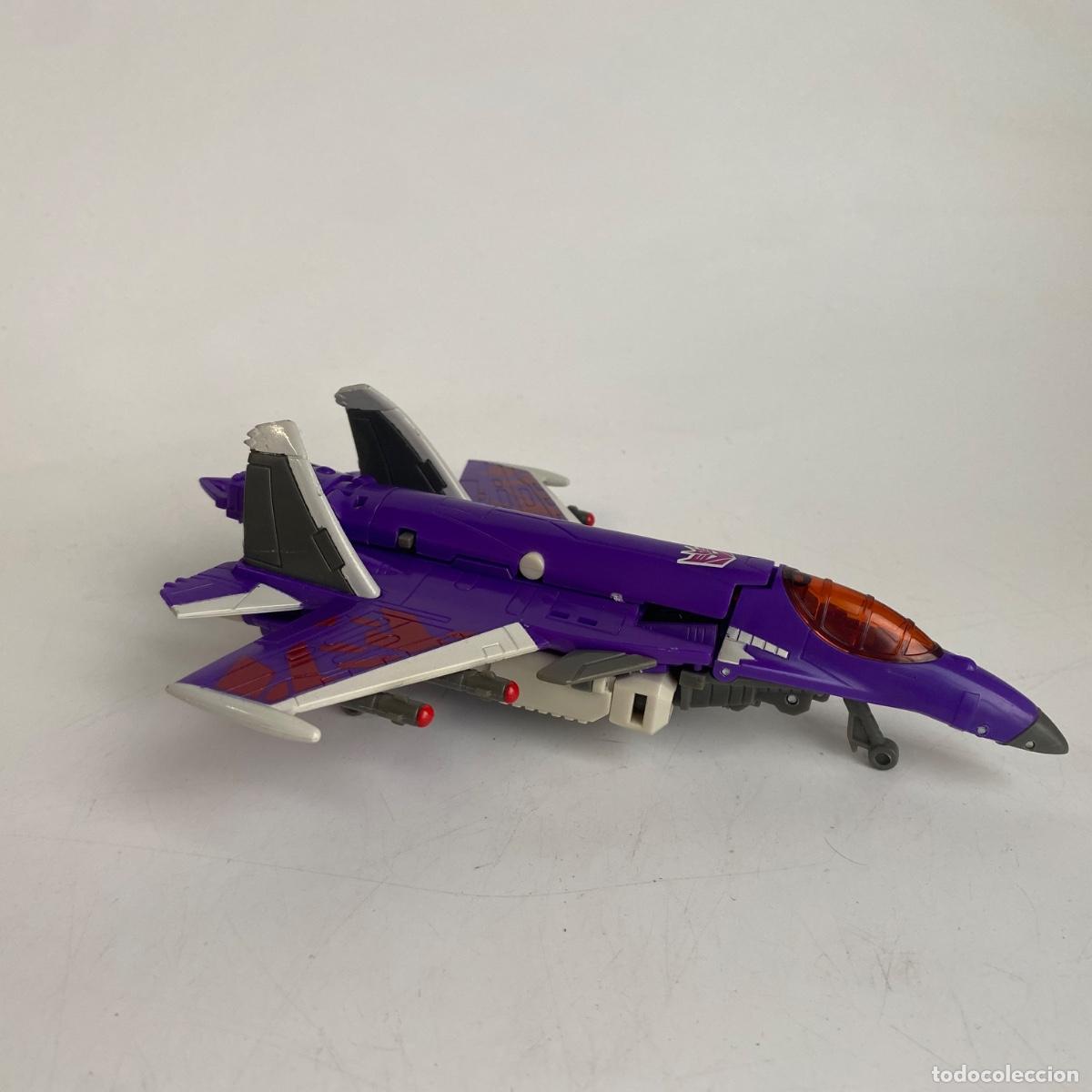 Figuras y mu&ntilde;ecos Transformers: figura mu&ntilde;eco Transformers Skywarp Cybertron deluxe class - Foto 5