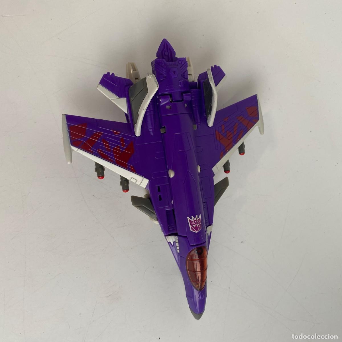 Figuras y mu&ntilde;ecos Transformers: figura mu&ntilde;eco Transformers Skywarp Cybertron deluxe class - Foto 6
