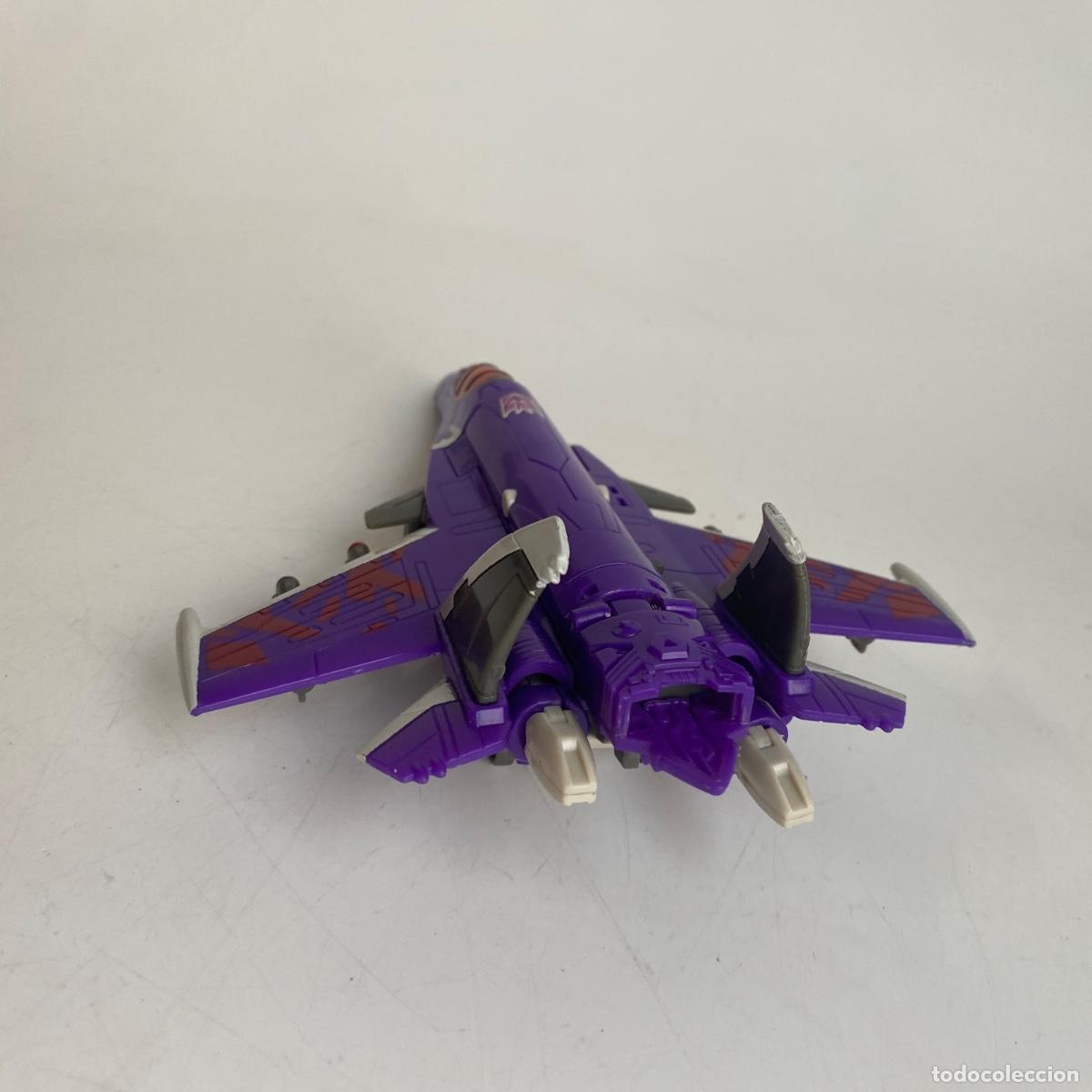 Figuras y mu&ntilde;ecos Transformers: figura mu&ntilde;eco Transformers Skywarp Cybertron deluxe class - Foto 7
