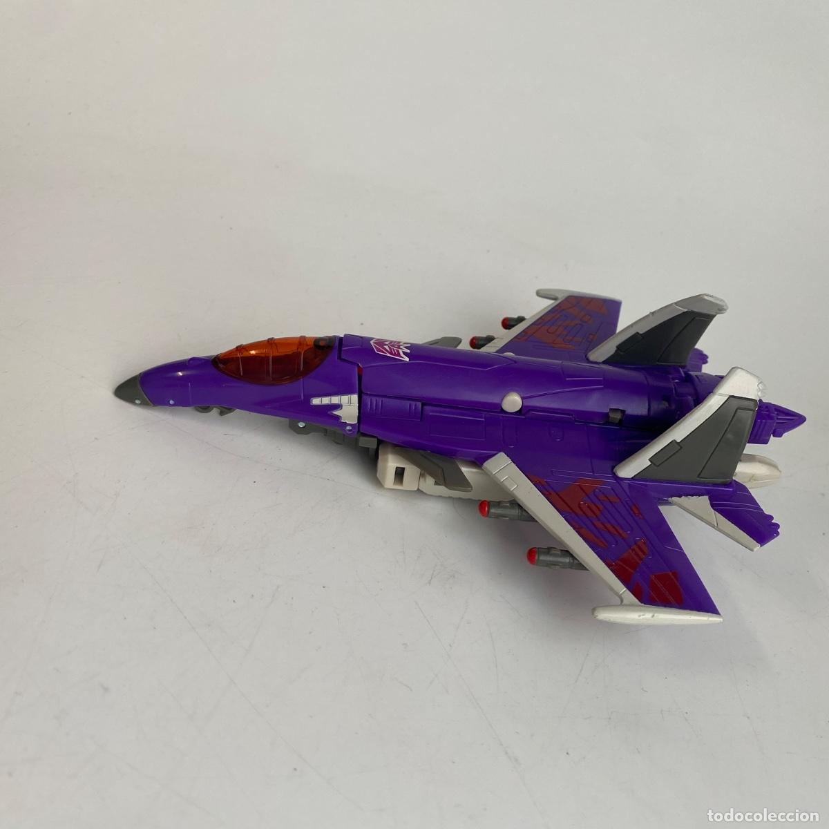 Figuras y mu&ntilde;ecos Transformers: figura mu&ntilde;eco Transformers Skywarp Cybertron deluxe class - Foto 8
