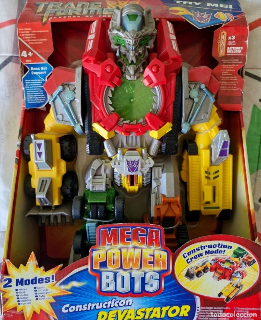 Figuras y mu&ntilde;ecos Transformers: TRANSFORMERS - DEVASTATOR - CONSTRUCTICON - MEGA POWER BOTS - REVENGE FALLEN - NUEVO - Foto 1