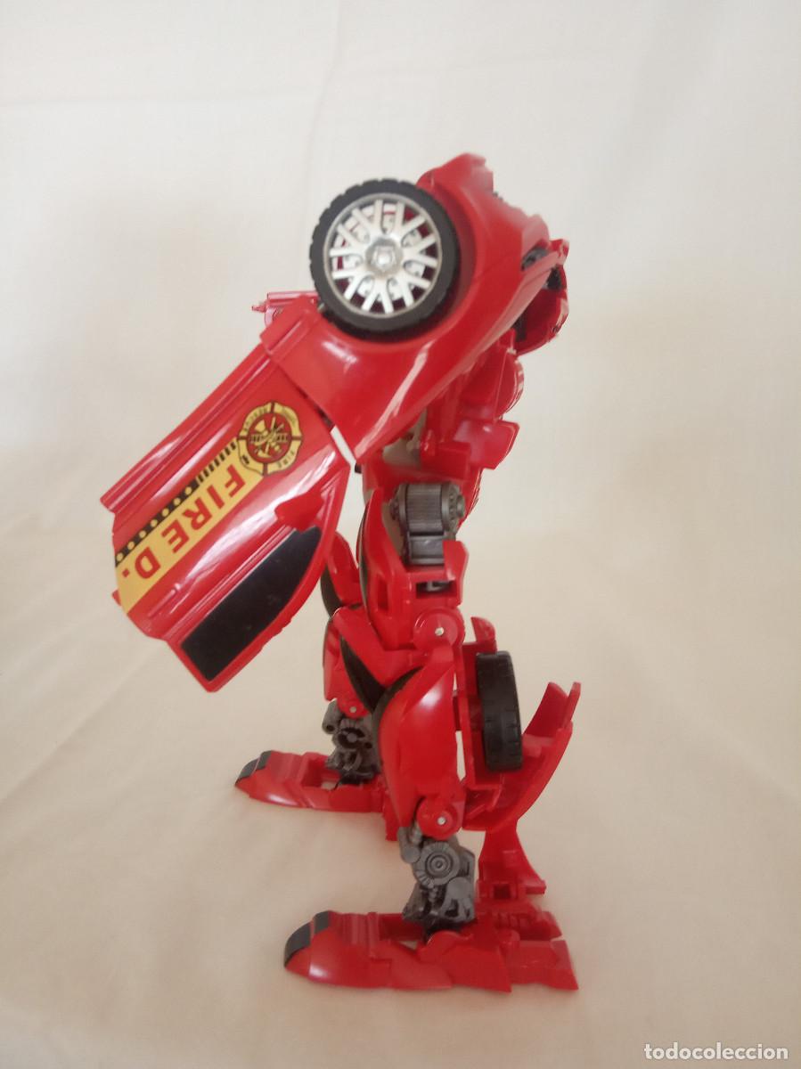 Figuras y mu&ntilde;ecos Transformers: 2 Transformers: Grimlock (21 cm.) y Fire Rescue Car (17 cm.) - Foto 21