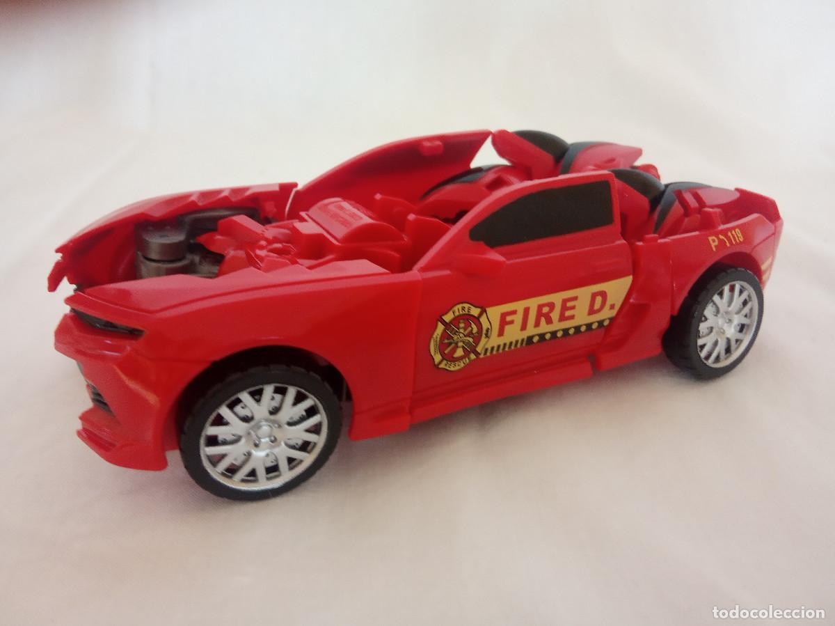Figuras y mu&ntilde;ecos Transformers: 2 Transformers: Grimlock (21 cm.) y Fire Rescue Car (17 cm.) - Foto 22