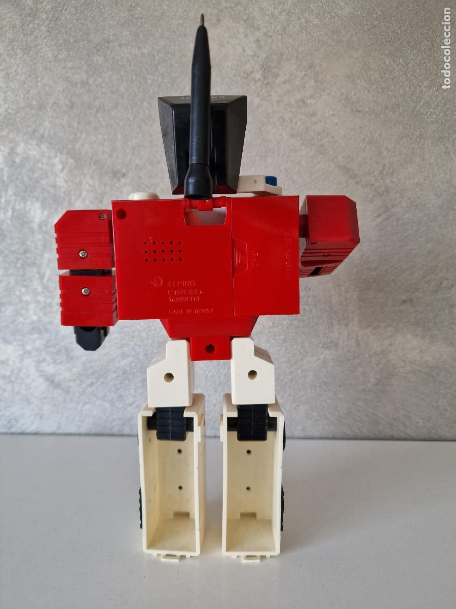 Figuras y mu&ntilde;ecos Transformers: RARO TRANSFORMERS LI PING CAMBOT 1985 - Foto 6