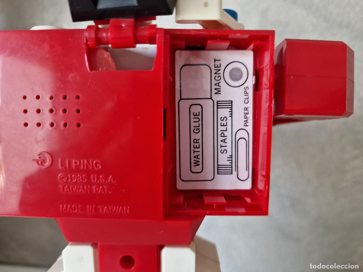 Figuras y mu&ntilde;ecos Transformers: RARO TRANSFORMERS LI PING CAMBOT 1985 - Foto 11