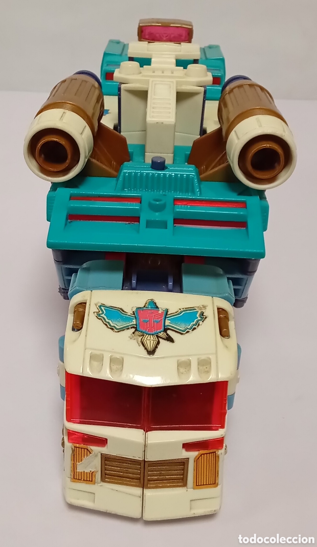 Figuras y mu&ntilde;ecos Transformers: Turbom&aacute;ster Thunder clash Transformers Hasbro 1992 - Foto 2
