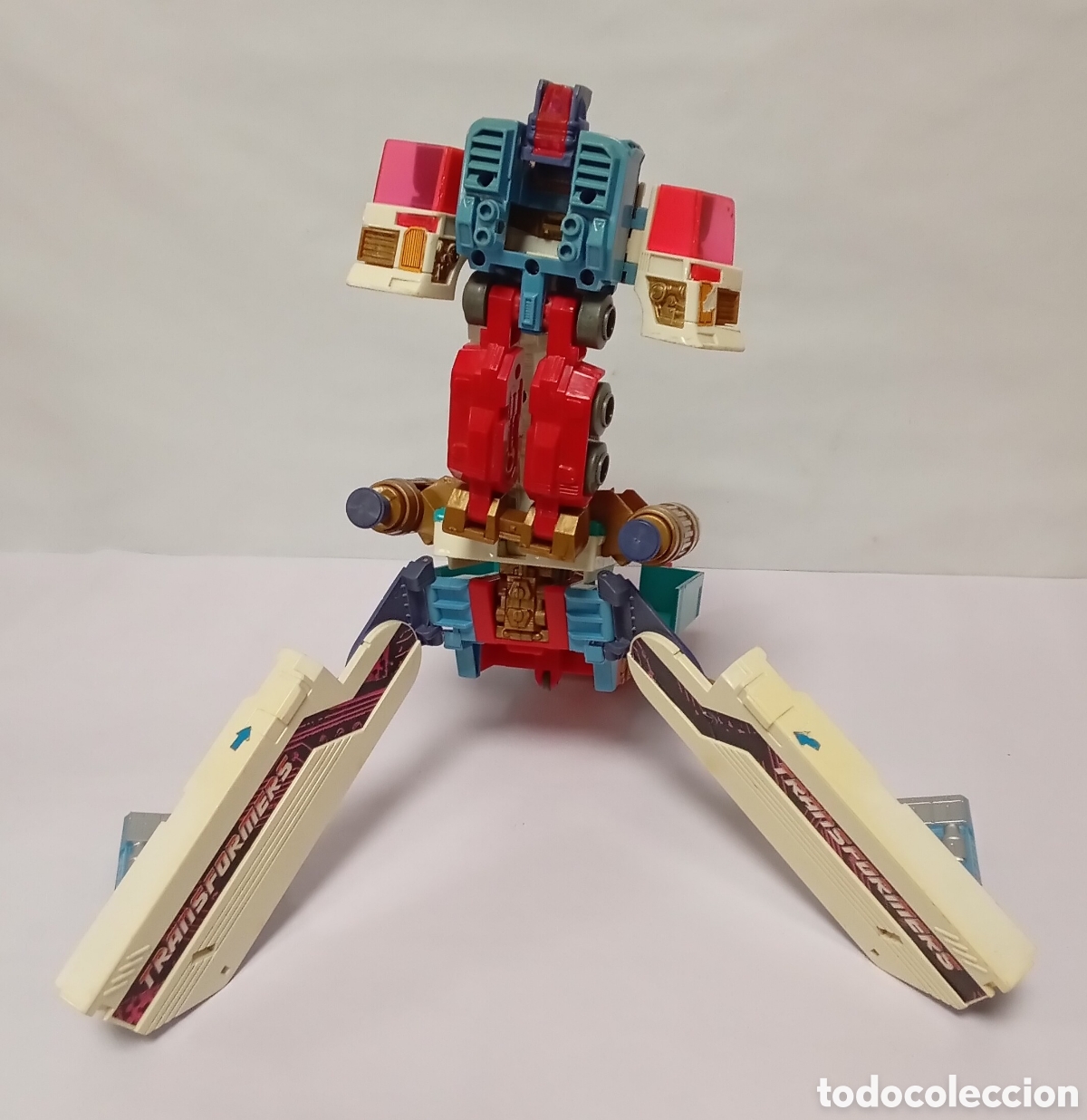 Figuras y mu&ntilde;ecos Transformers: Turbom&aacute;ster Thunder clash Transformers Hasbro 1992 - Foto 9