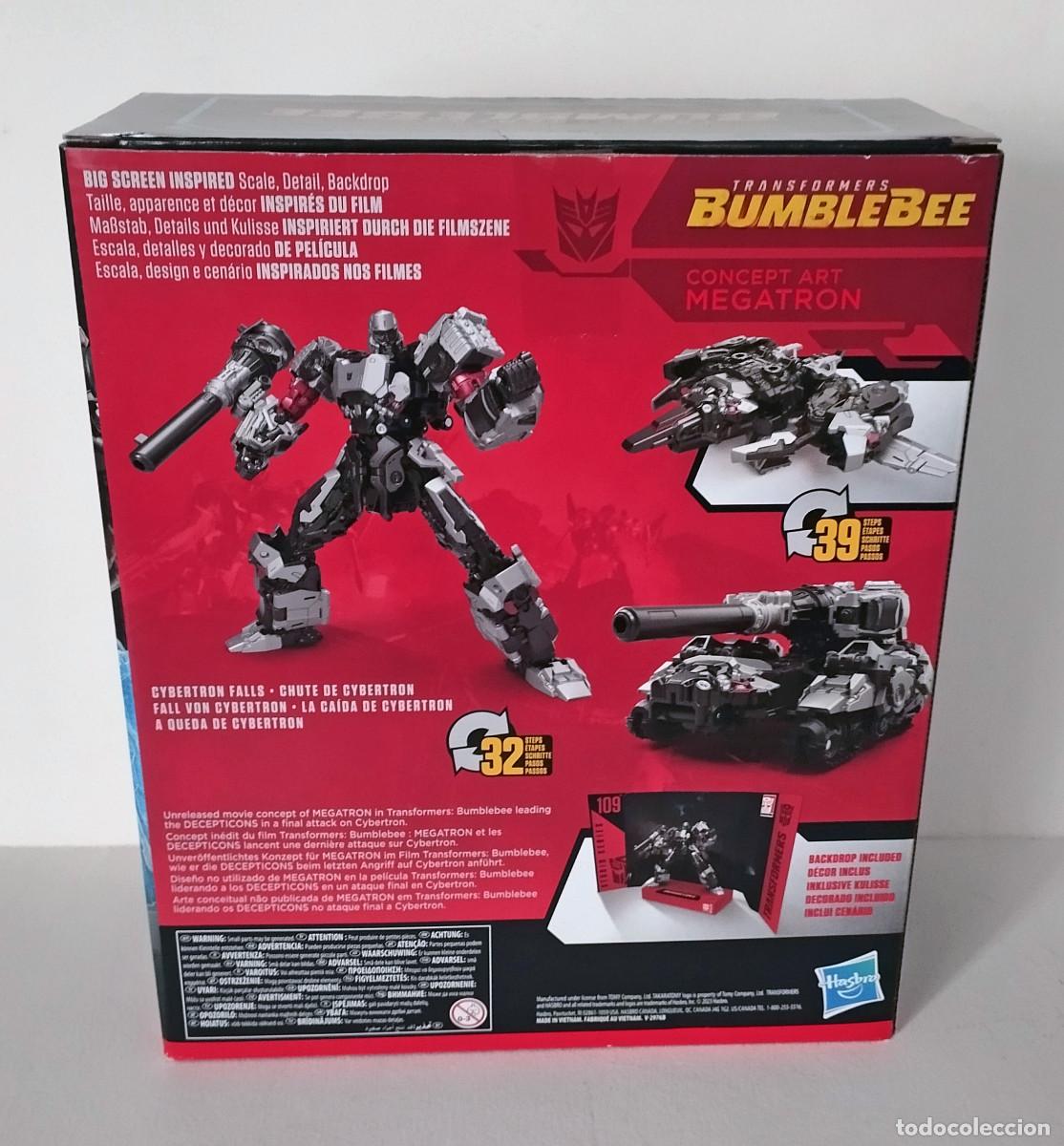 Figuras y mu&ntilde;ecos Transformers: TRANSFORMERS STUDIO SERIES 109: MEGATRON (CONCEPT ART) - BUMBLEBEE (NUEVO) - Foto 4