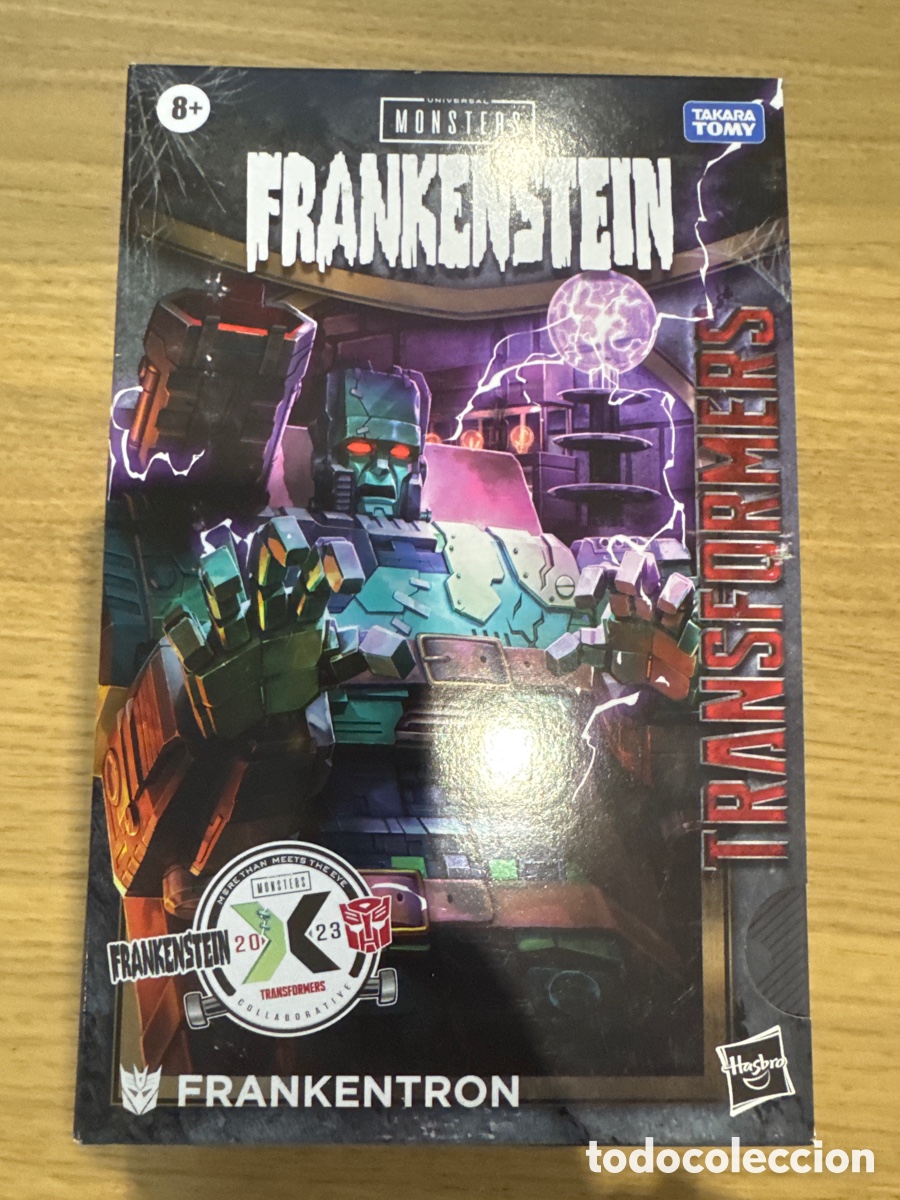 Figuras y mu&ntilde;ecos Transformers: Figura Frankentron Transformers X Universal Monsters Frankenstein - Foto 1