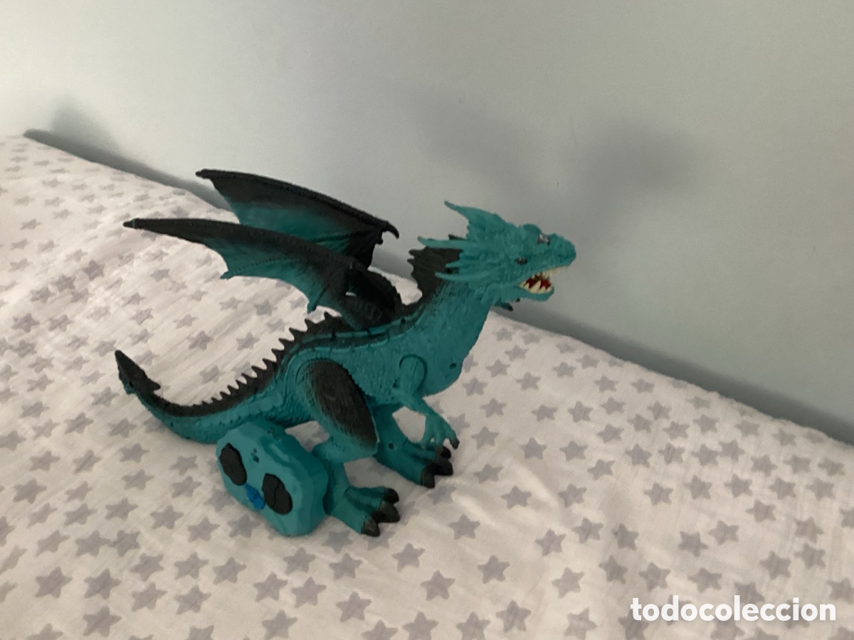 Figuras y mu&ntilde;ecos Transformers: Dinosaurio teledirigido interactivo, sin usar - Foto 2