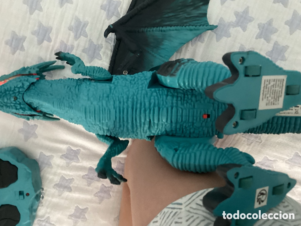 Figuras y mu&ntilde;ecos Transformers: Dinosaurio teledirigido interactivo, sin usar - Foto 6