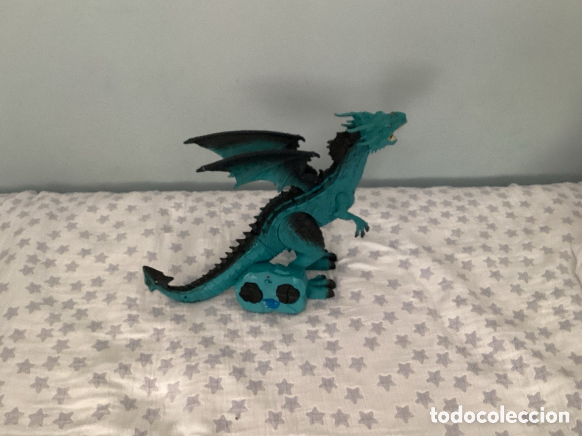 Figuras y mu&ntilde;ecos Transformers: Dinosaurio teledirigido interactivo, sin usar - Foto 1