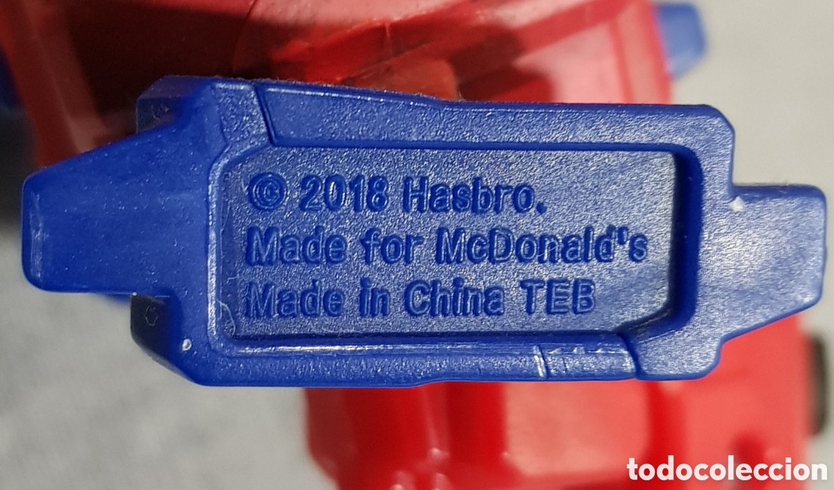 Figuras y mu&ntilde;ecos Transformers: TRANSFORMERS OPTIMUS PRIME McDONALDS S HASBRO 2018 - Foto 2
