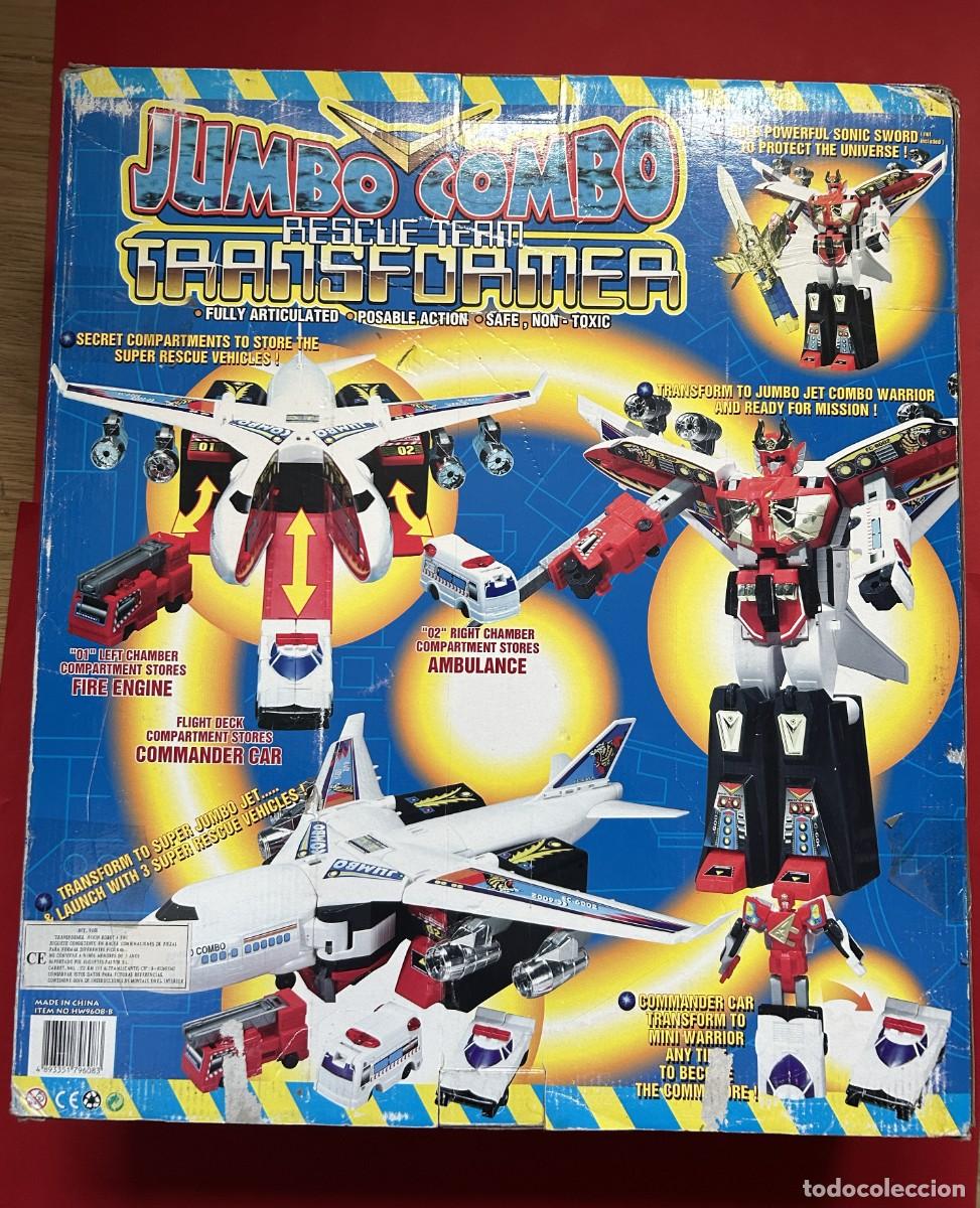 Figuras y mu&ntilde;ecos Transformers: TRANSFORMER JUMBO COMBO RESCUE TEAM - Foto 2