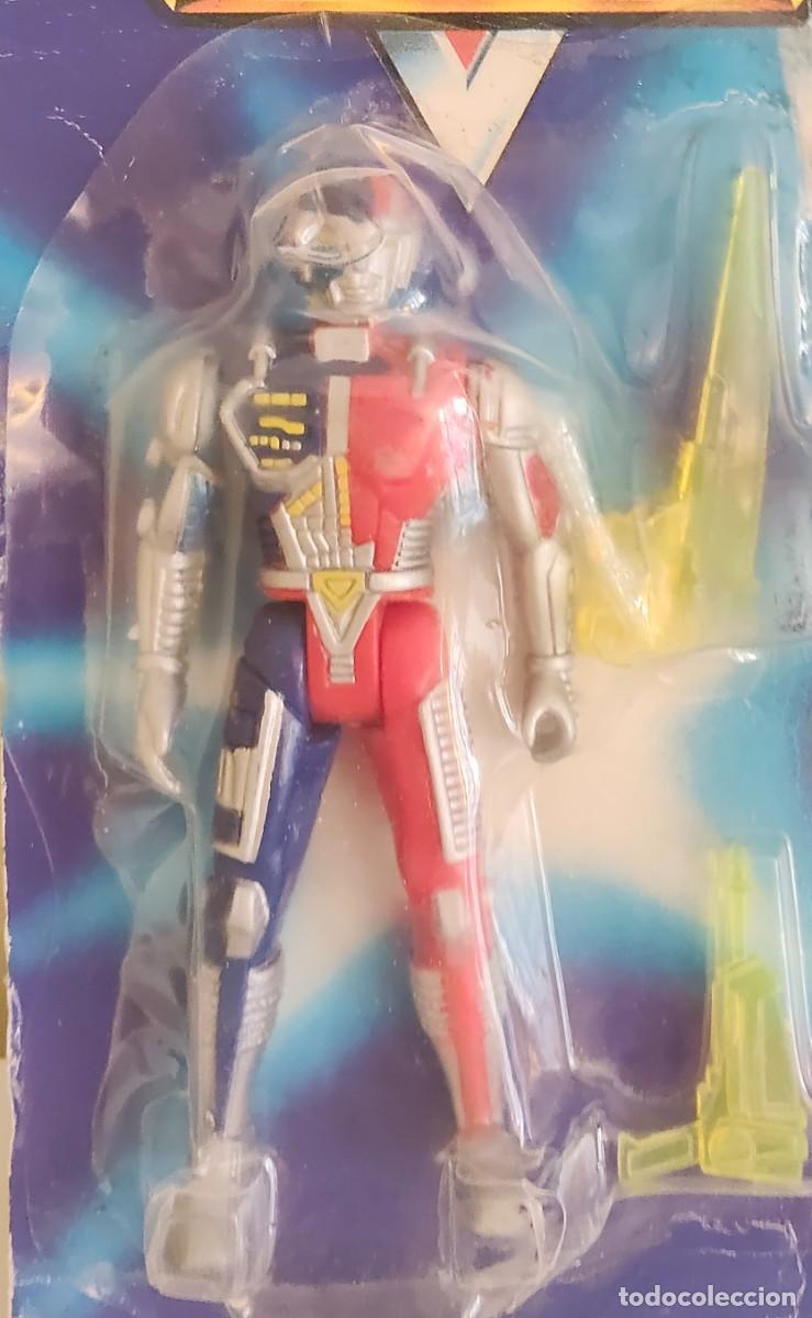 Figuras y mu&ntilde;ecos Transformers: RYAN STEELE VR TROOPERS SABAN&acute;S ORIGINAL 1994 BLISTER - Foto 2