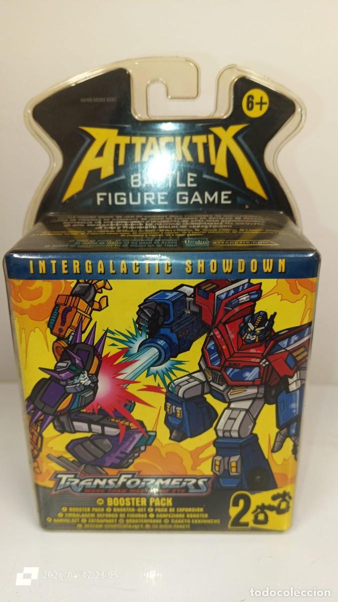 Figuras y mu&ntilde;ecos Transformers: Hasbro Transformers Attacktix Intergalactic Showdown 2006. - Foto 1