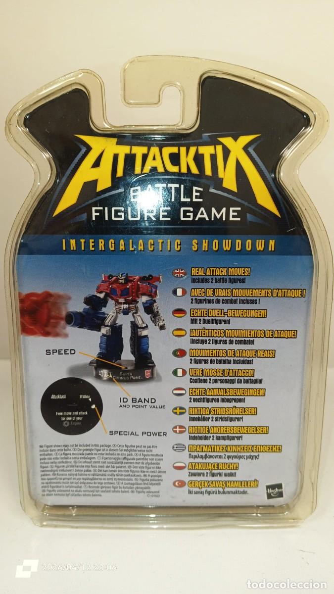 Figuras y mu&ntilde;ecos Transformers: Hasbro Transformers Attacktix Intergalactic Showdown 2006. - Foto 2