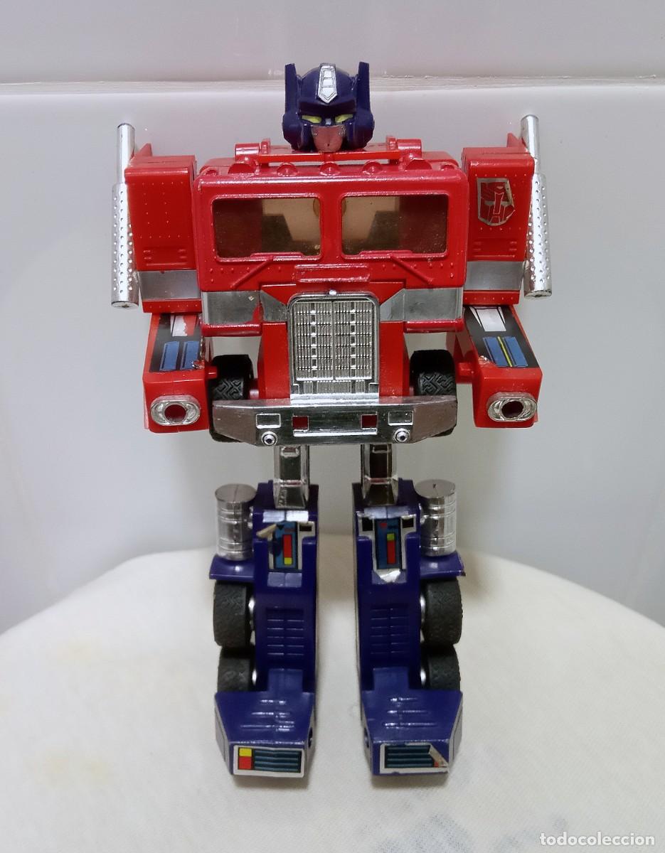 Figuras y Mu&ntilde;ecos Transformers: CAMION CABINA MU&Ntilde;ECO FIGURA JUGUETE TRANSFORMERS OPTIMUS PRIME 1990 MB ESPA&Ntilde;A CAJA DORADA GOLD BOX