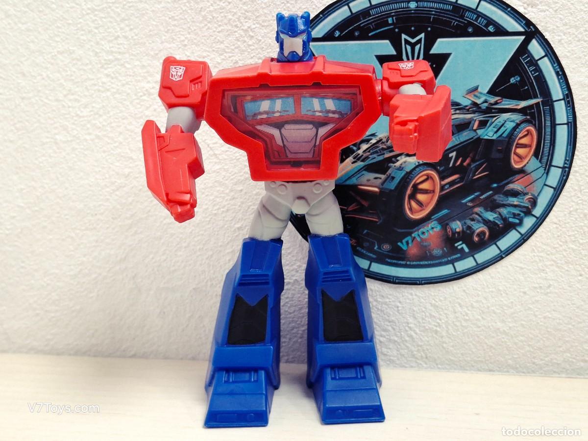 Figuras y Mu&ntilde;ecos Transformers: Figura Optimus Prime 11,5cm Lenticular McDonald's 2020 Hasbro Transformers