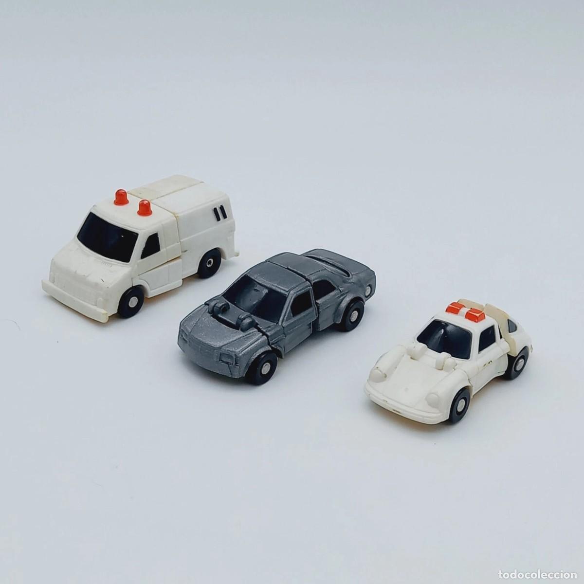 Figurines et Jouets Transformers: Lote vintage coches transformers ambulancia policia camaro originales 90s