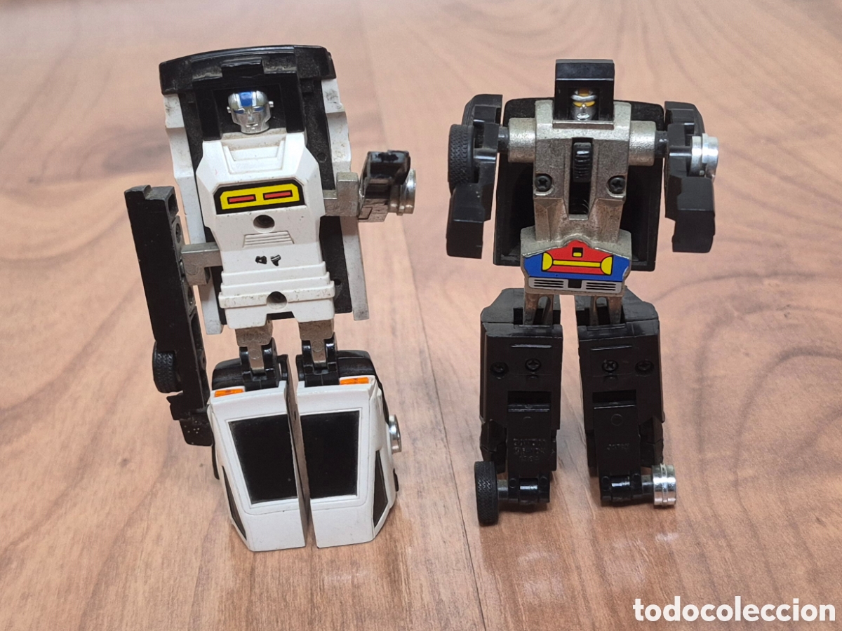 Figuras y Mu&ntilde;ecos Transformers: Go bots Rube y Jig Saw Tonka Puzzlers gobots gobot transformers robot coche autobot